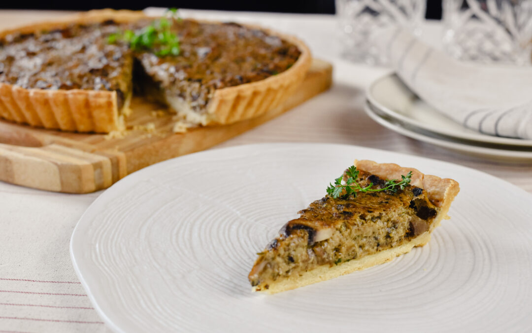 Przepis: Tarta grzybowa